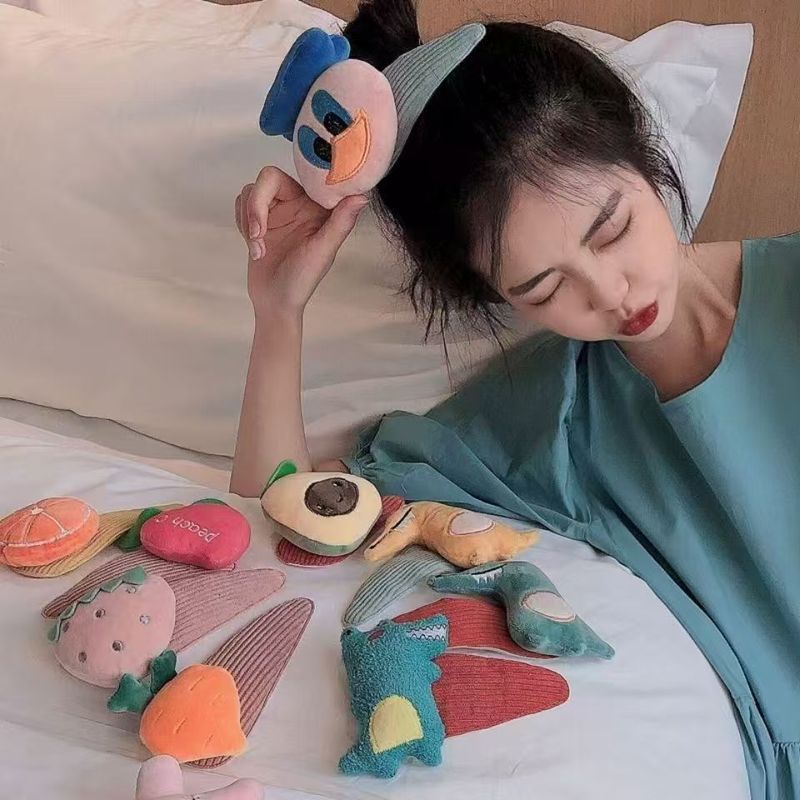 ネットセレブ洗顔前髪ヘアピンかわいい恐竜額bbクリップヘアピンクリップヘアエッジクリップ韓国ヘアアクセサリー|undefined