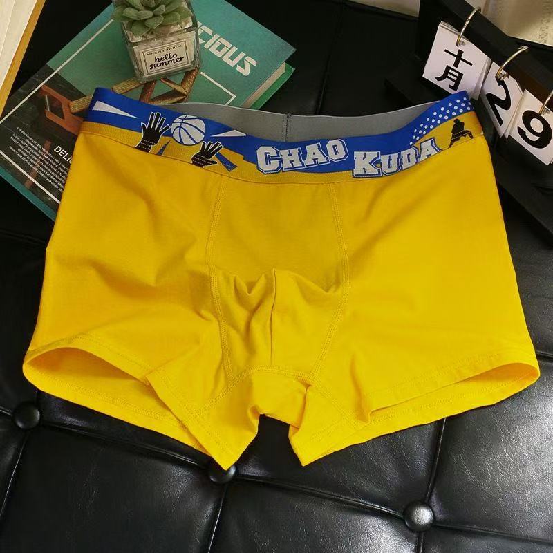 秋と冬の新しい競技スポーツボクシングレーシング愛好家男性下着綿快適なボクサーブリーフ通気性トレンド