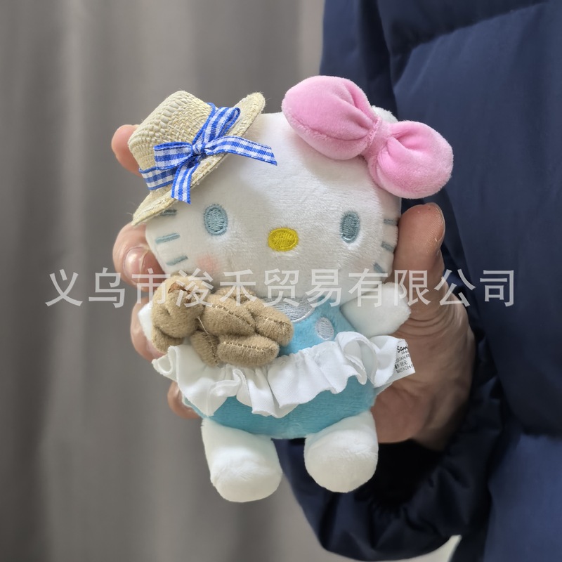 ハローキティバッグペンダントリトルシェフシリーズハローキティ人形ペンダントかわいい漫画人形キーホルダー|undefined