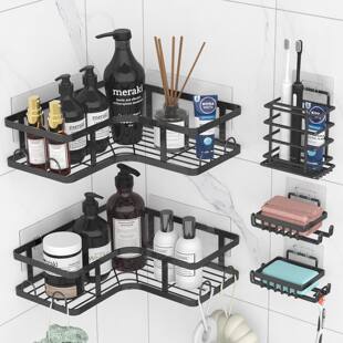 Set, toothpaste, cosmetic shower gel, storage system