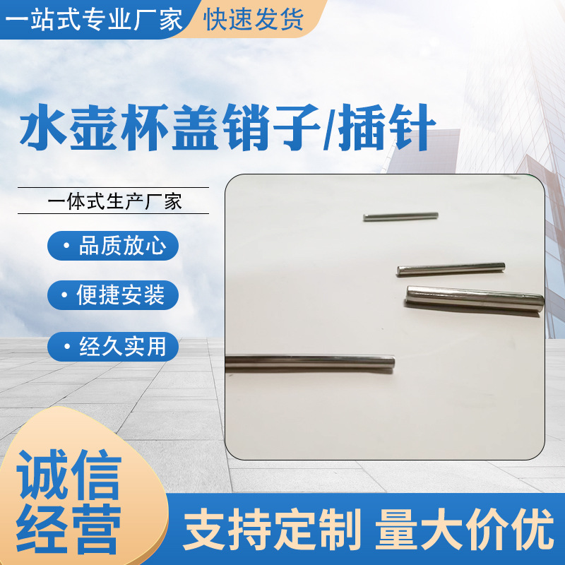 水壶杯盖销子/插针 2025厂家新款不锈钢圆柱销不锈钢销钉现货批发