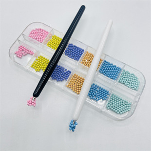 Nail art magnetic point pen steel ball magnetic pen small size jewelry nail art bead chain iron stone point steel ball tool