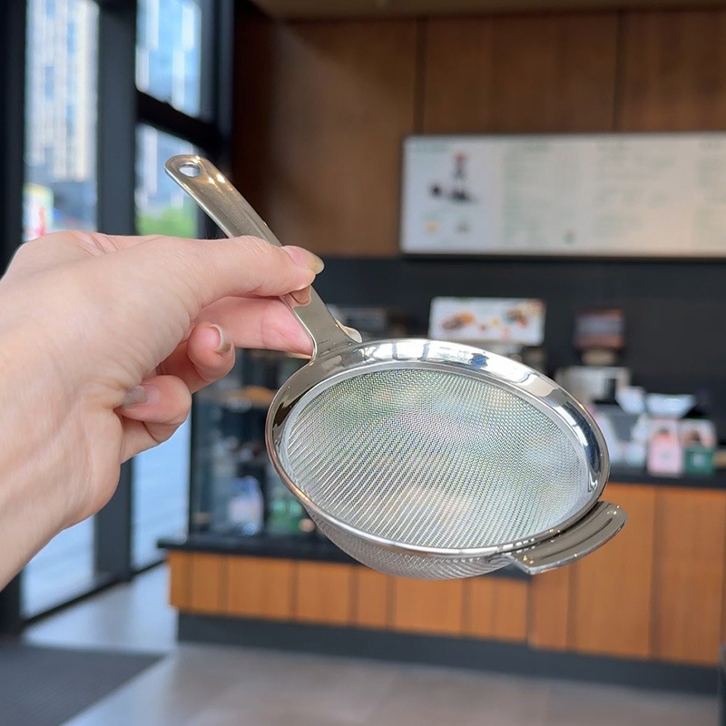 Filtro de colador, filtro de leche de soja de cocina doméstica, colador de acero inoxidable 316, complemento alimenticio para bebés, filtro ultrafino