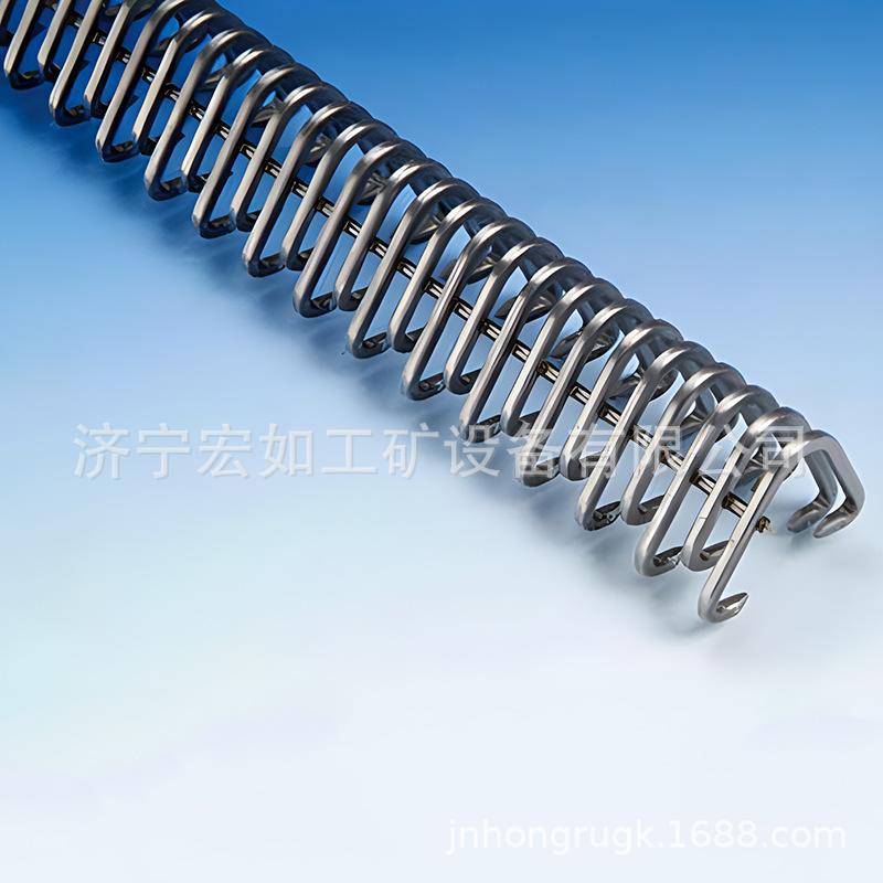 输送带钢扣 u3# 316不锈钢材质 长300mm/600mm/800mm/1000皮带扣