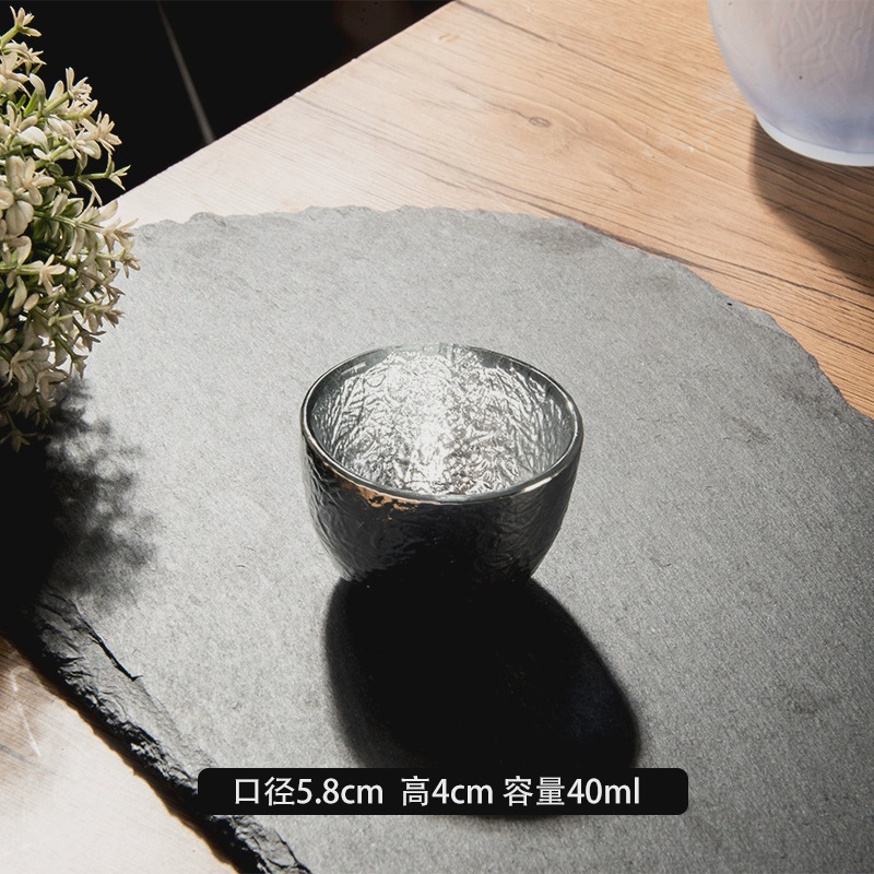 Stone pattern electric silver