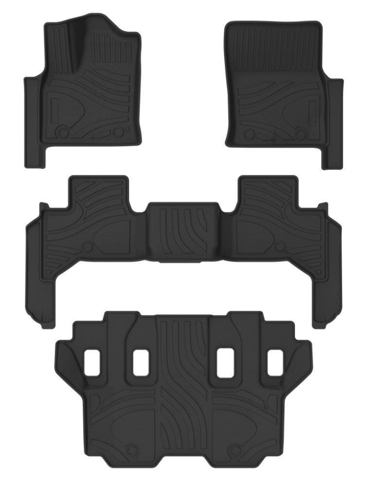 Special Right-Hand Drive Toyota Lc300 Cruiser Lc80Lc76 Land Cruiser Lc200 Floor Mats Tpe Rubber Lx600/570