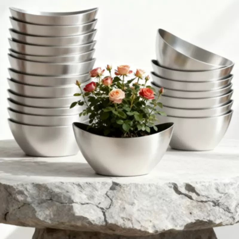 外贸工厂直销新款PP塑料花盆爆款四季盆简约风种植多肉花盆塑料