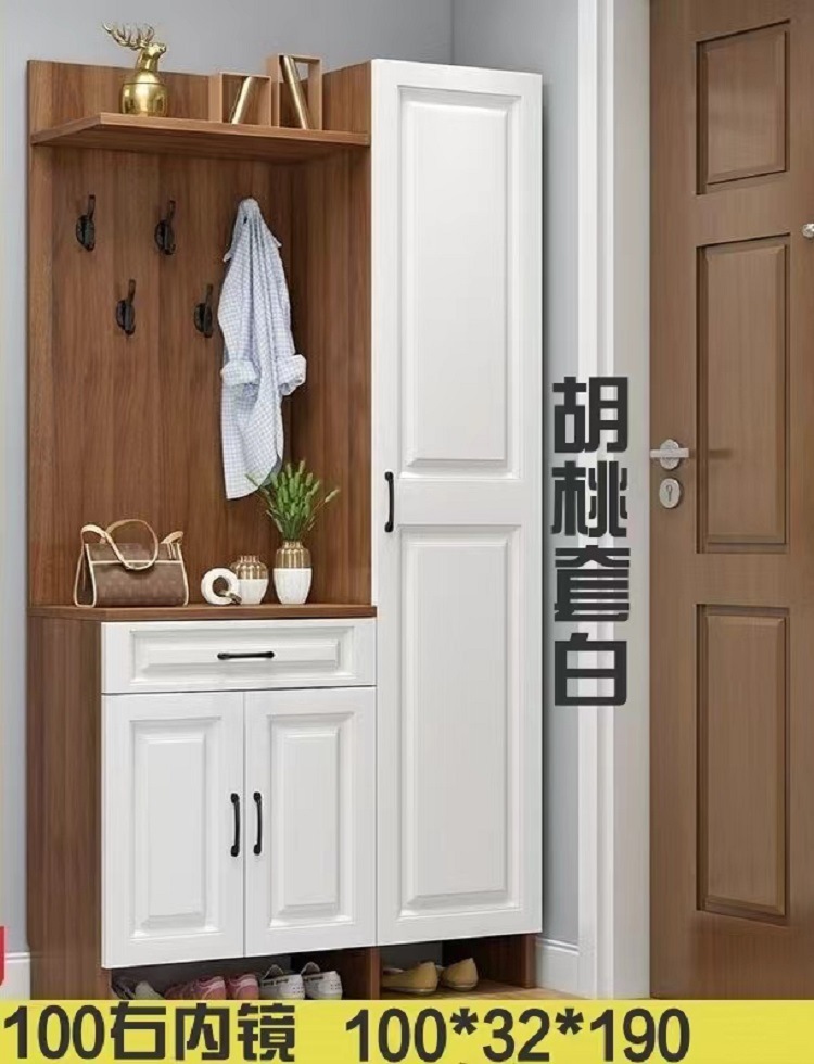 100 호두 세트 화이트 오른쪽 + 조립 + 프레임 구조