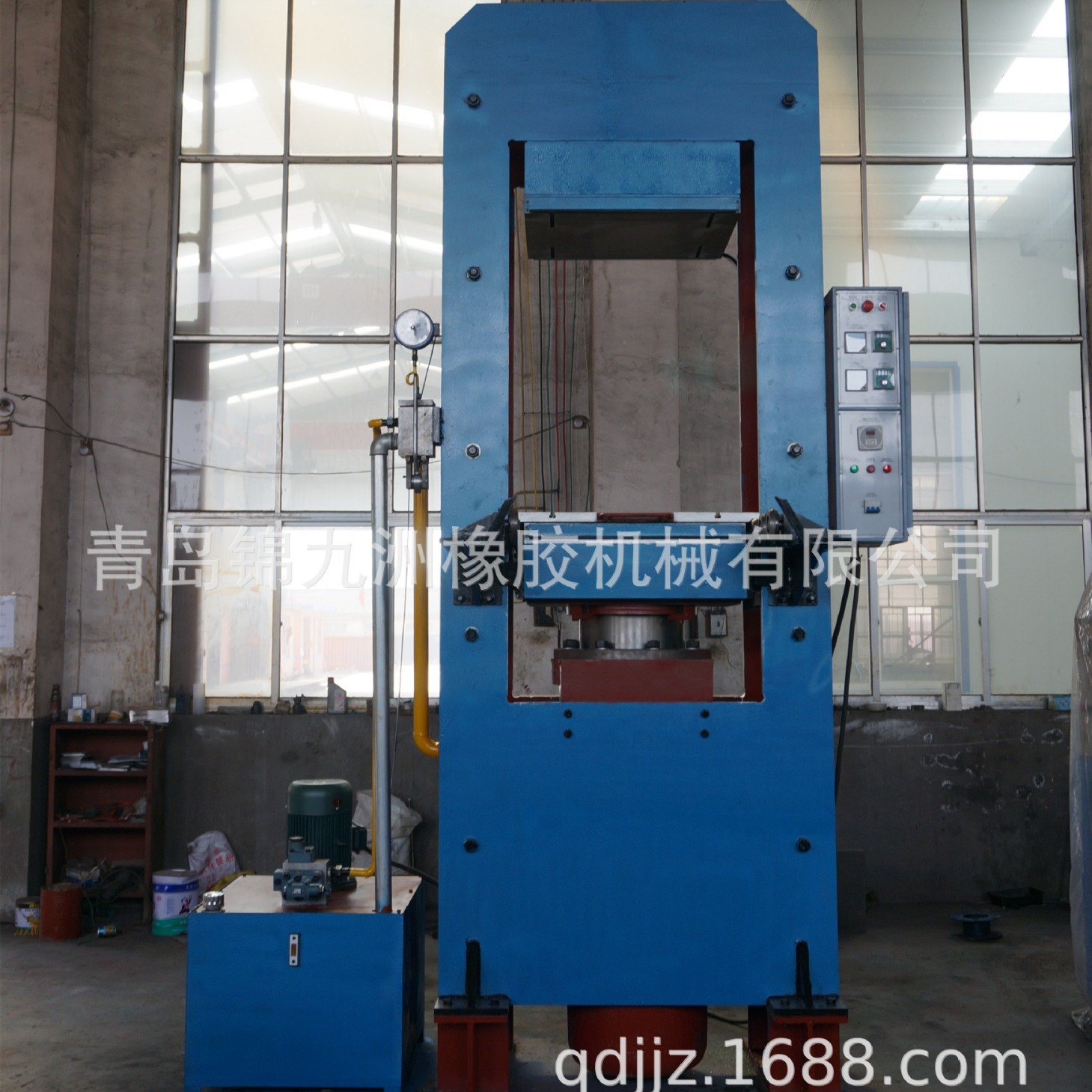 320吨框架式半自动硫化机 橡胶板成型热压机 自动热压机