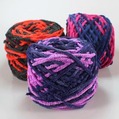 3.3 pairs of ice candy, fluffy yarn single-strand small ice candy, thick yarn ball, hook shoe line slippers scarf cushion wholesale