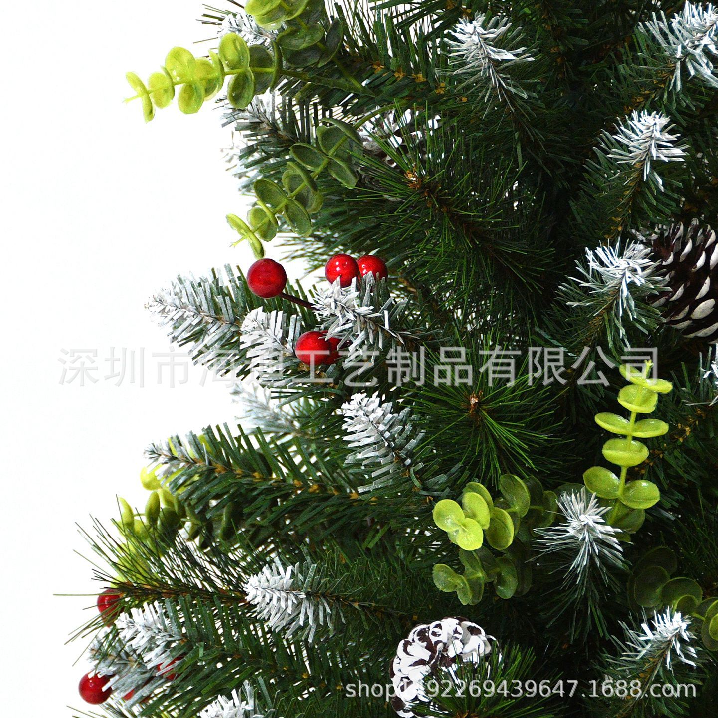 Decoración de Navidad 2025 nuevo árbol de Navidad parque verde escenario de decoración de bonsai atmósfera árbol de Navidad