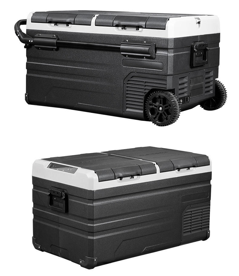 Ice Tiger Compressor Car Refrigerator Car Home Dual-use Refrigeration 12v24v Portable TW75 Dormitory Mini Refrigerator
