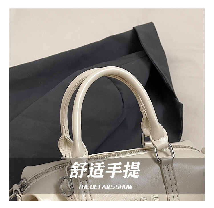 Korean version hand-held bowling bag for women 2025 new retro niche commuting pillow bag versatile single-shoulder crossbody bag undefined