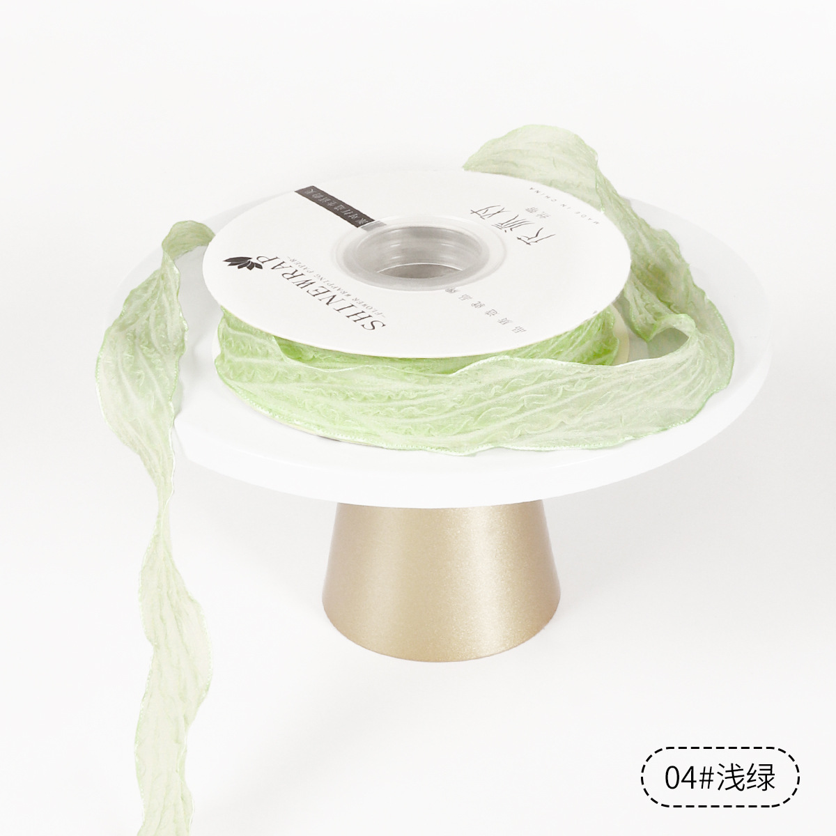 Flower Party Factory Nuevo producto Cinta de embalaje de flores de 4CM Ramo de flores Embalaje Cinta de hilo Florería Regalo Cinta de bricolaje