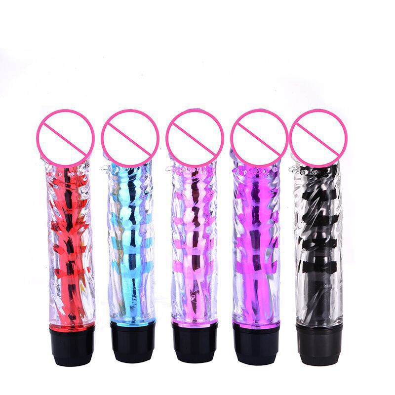 Foreign Trade Little Bald Crystal Vibrating Wand — Flirtatious Gift, Women's Massage and Masturbation Device, Erotic Adult Sex Toy