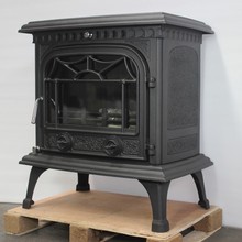 杰森壁炉独立式真火壁炉铸铁燃木柴火炉美式取暖炉民宿欧式烧柴炉