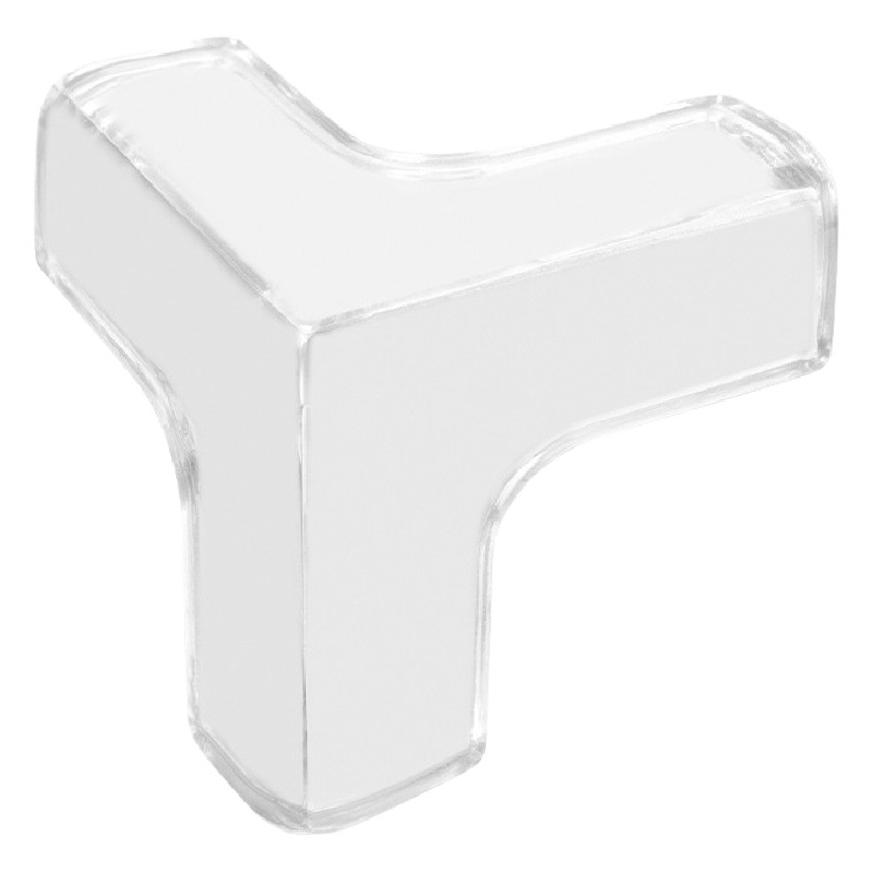 Transparent table corner anti-collision corner thickened baby protective corner tea table corner triangle children's safety protection soft sticker PVC