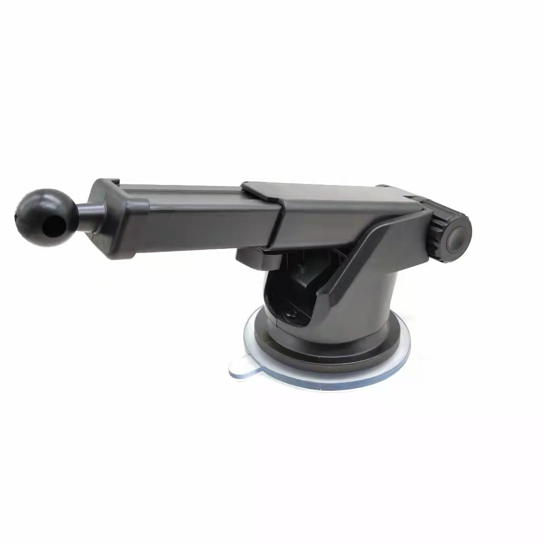 厂家直供车载手机支架伸缩杆灌胶吸盘底座适用仪表台无线充配件