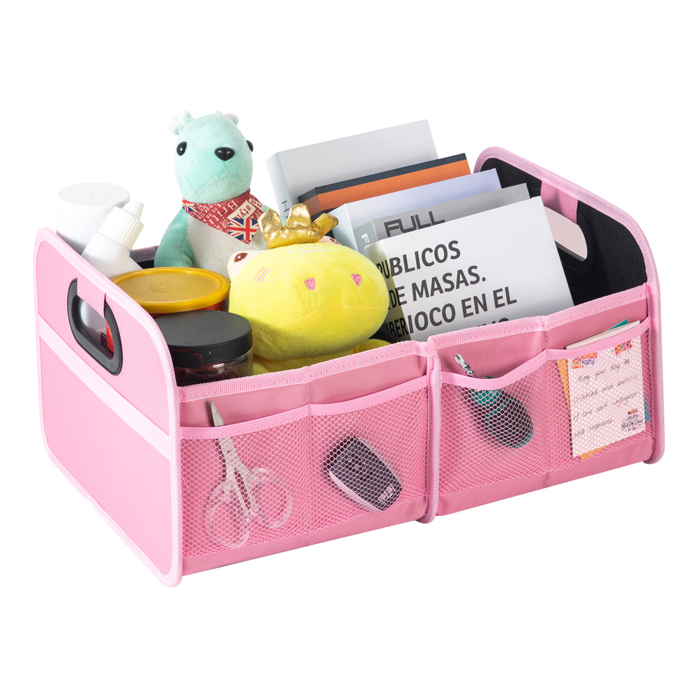 Cross-Border Car Trunk Storage Box Car Foldable Large-Capacity Storage Box Oxford Cloth Car Storage Box