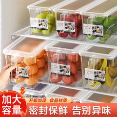 食品级冰箱收纳盒保鲜盒厨房蔬菜水果专用整理神器冷冻鸡蛋饺子盒