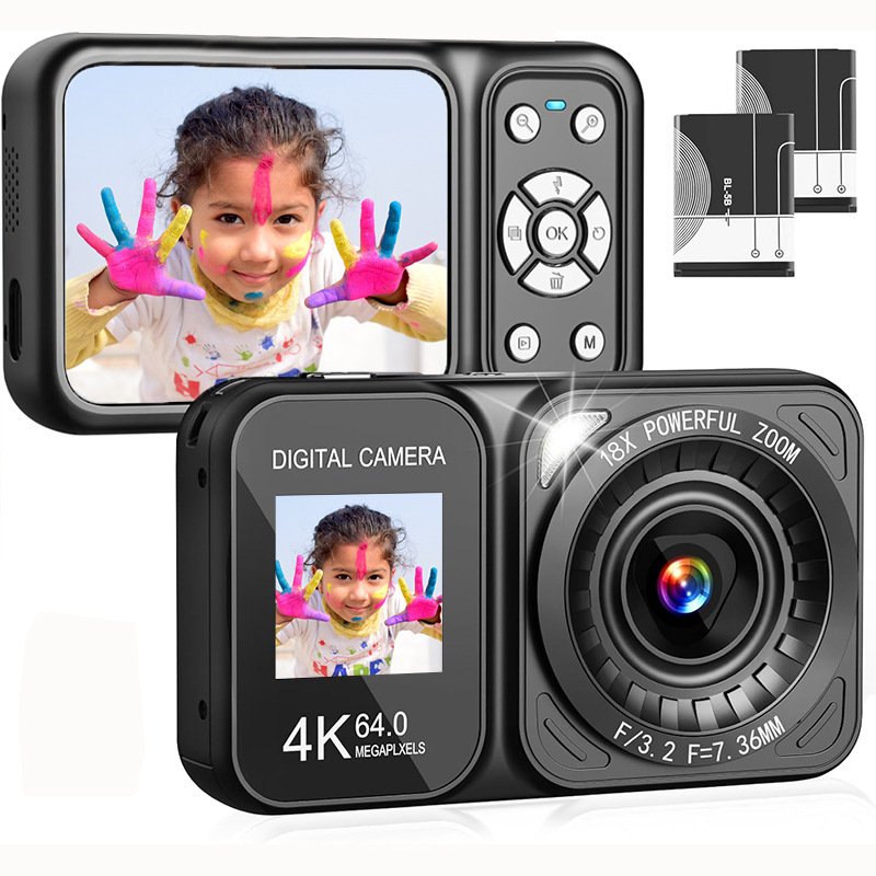 High-Appearance, Super-Cool Camera for Students, High-Definition Dual-Camera Camera for Students, Ccd High-Definition Digital Camera High-Appearance, Super-Cool Camera for Students, High-Definition Dual-Camera Camera for Students, Ccd High-Definition Digital Camera