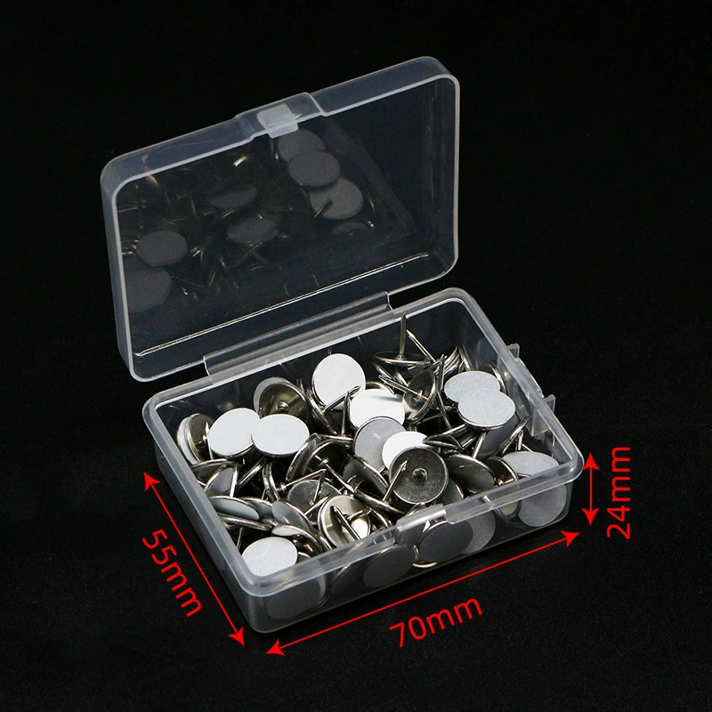 50/100/200 прозрачный пластик в штучной упаковке Открытый Ночной светоотражающий прихватка предупреждающая метка Push Pin