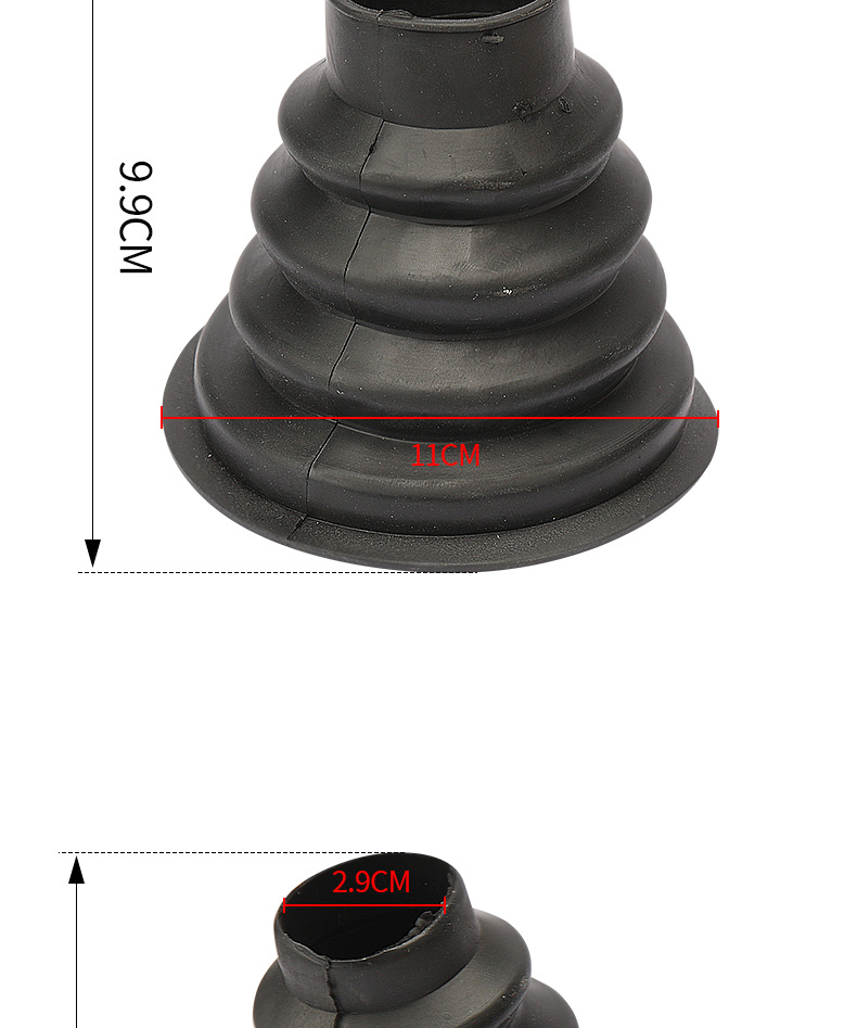 【-40 ℃ Anti-Freeze】Dust-Proof Rubber Cover for Foot Brake Pedal of Electric Tricycle, Specifically for Northeast Use