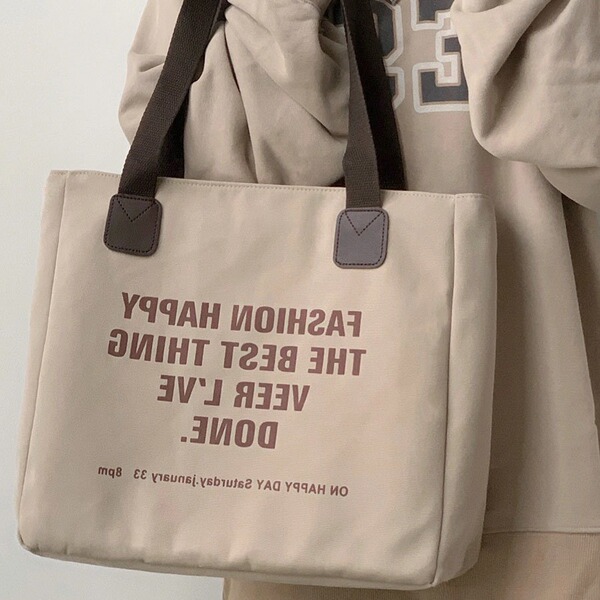 Summer fashionable universal shopping bag, capacious shoulder bag, 2023 collection