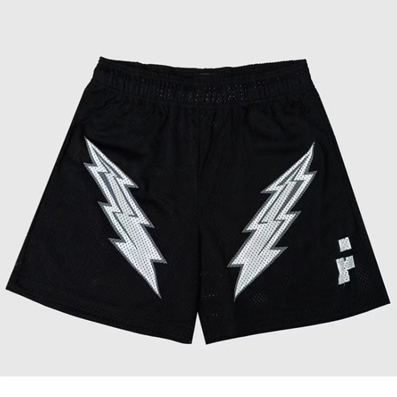 American Casual Shorts Men's and Women's Fitness Sports Quarterpair Mesh Breathable Loose Knee Couple Cross-border Shorts
