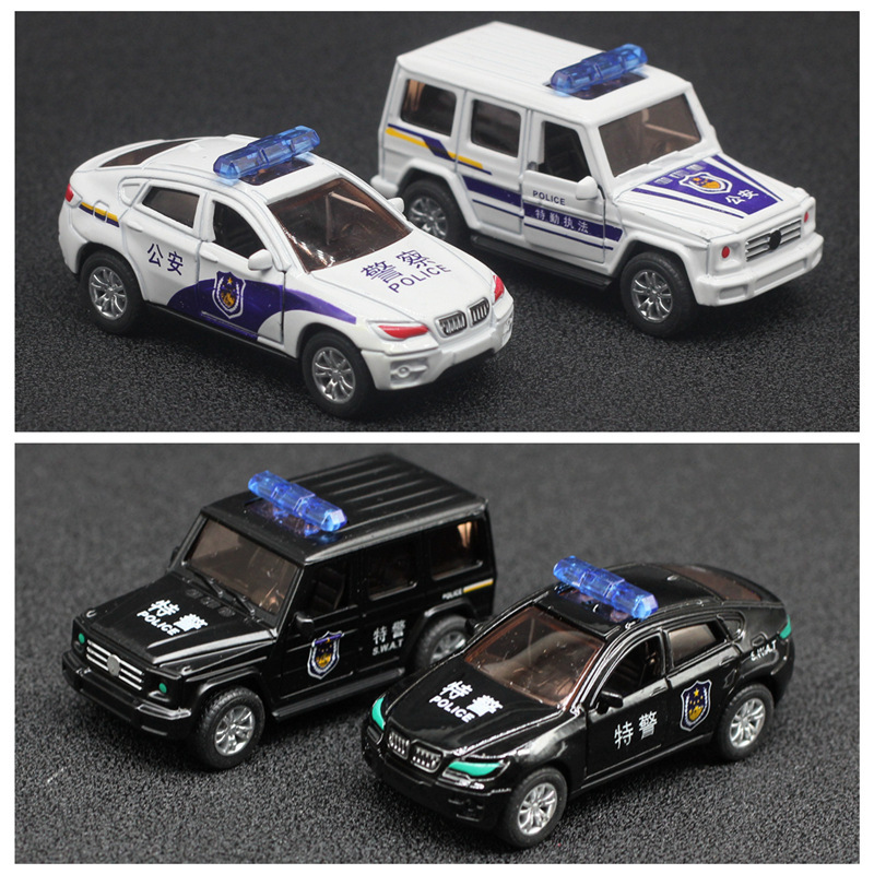 1:64 合金オープンドアパトカー公安救急車モデルカーモデル OPP 袋人形マシンキーホルダーおもちゃ|undefined