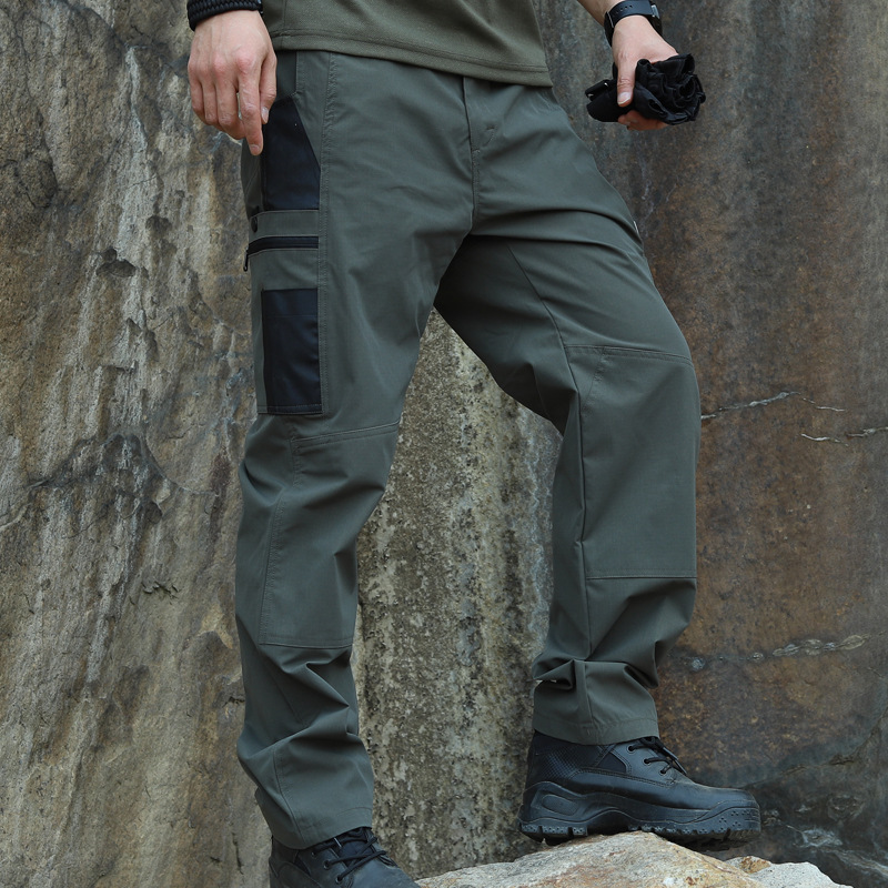Cross-border Hot Intruder Tactical Pants Men's Spring and Autumn Wear-resistant Training War Training Multi-pocket Water-repellent Outdoor Multi-pocket Pants