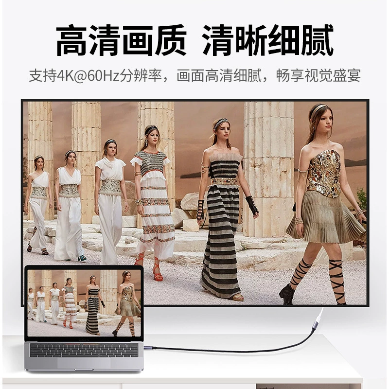 Кабель-удлинитель Type-C UGREEN Greenlink male to female USB-C 3.1 Gen2 10 Gbps