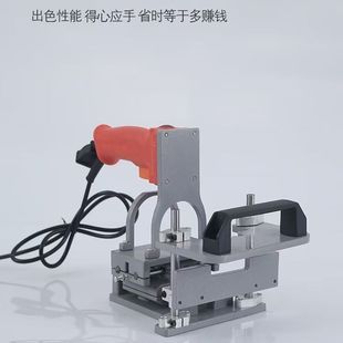Invisible parts two-in-one slotting machine base shelf slotting woodworking