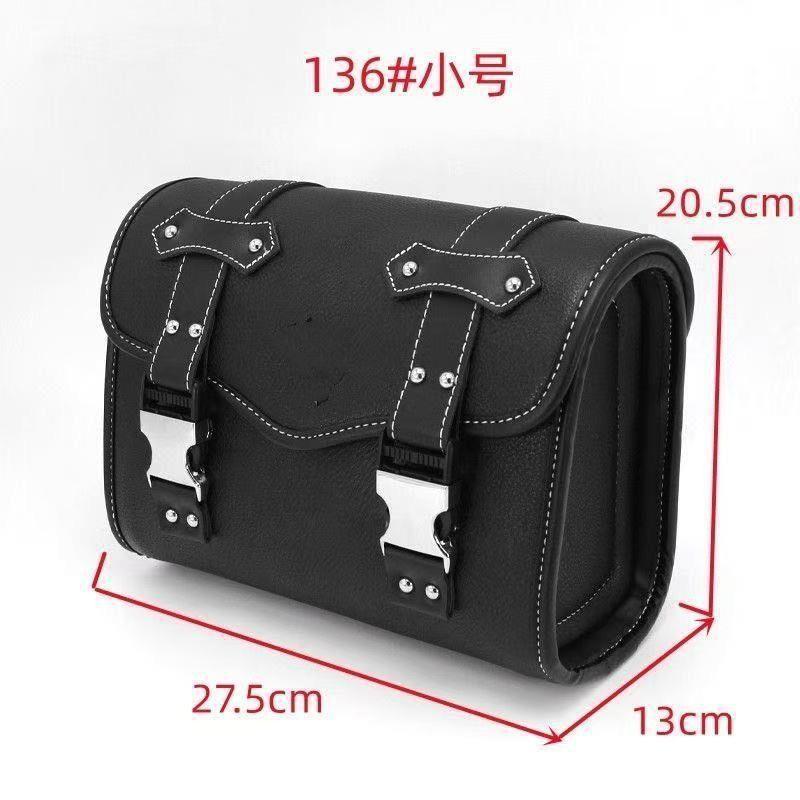 Retro-style rear-mounted waterproof storage bag for electric bikes, suitable for Niu and Aima rear trunks