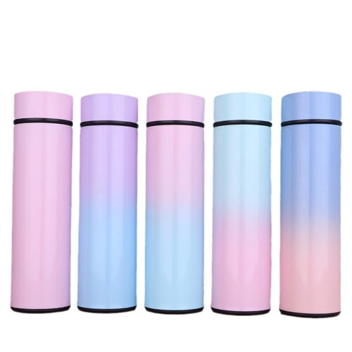 Smart 304 Stainless Steel Insulated Cup Display Temperature Portable Water Bottle Gift for Men and Women Students Wholesale