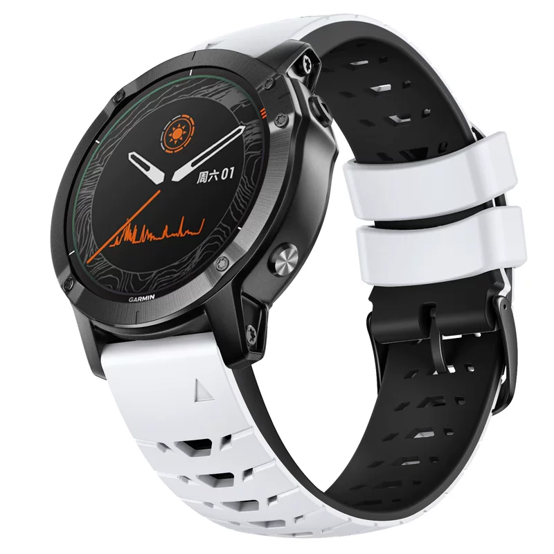 Подходит для Garmin Jiaming FENIX 5 935 MARQ трапециевидный экспресс силиконовый ремешок feenix6 7 22мм