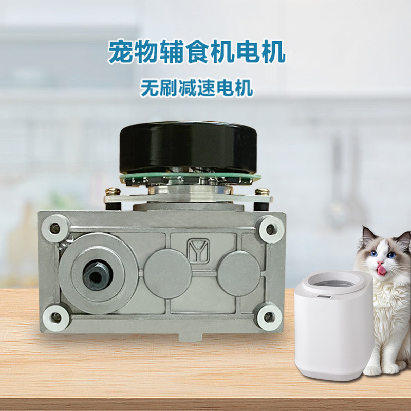 厂家定制直流有刷无刷24v宠物辅食机小型全自动宠物料理机电机