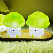 卧室创意白菜小夜灯夜市摆摊套圈发光玩具儿童生日礼物伴手礼批发