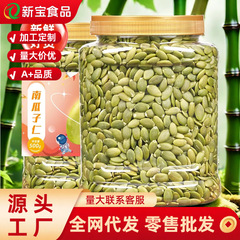 新商品の大粒の瓜の子の仁の南の瓜の子の仁はばら積みでカボチャの種の原味のカボチャの乾燥している果物のレジャーの間食のもとを卸売りします。