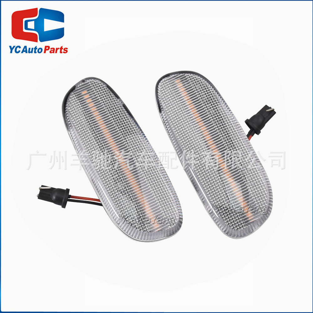 Adecuado para Subaru Impreza Luz amarilla Agua corriente LED Luz lateral Luz de señal de giro