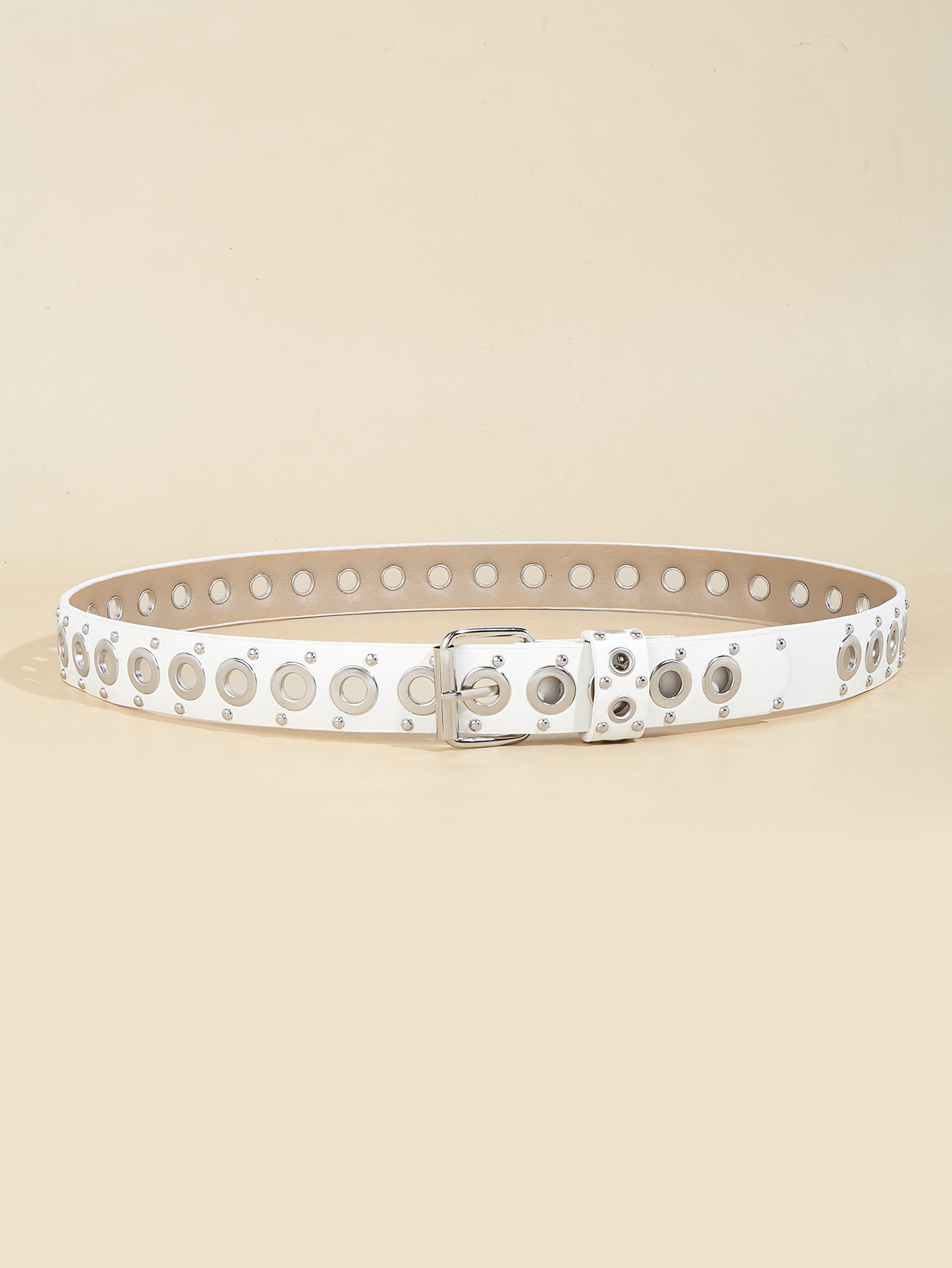 86g Weight Belt Classification 1 Piece Quantity Casual Occasion Pu Leather, Iron Material Solid Color Pattern Women's Gender Plating Design Simple Style Style Simple Style Solid Color Pu Leather Iron Plating Women's Leather Belts 6