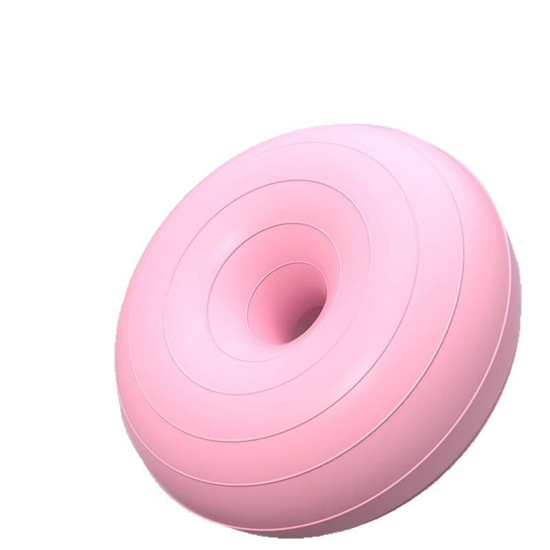 Pelota de yoga de pilates donut bola de manzana engrosada a prueba de explosiones ejercicio fitness recuperación posparto equilibrio estable hemisferio