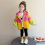 春秋季跨境儿童女童冲锋衣