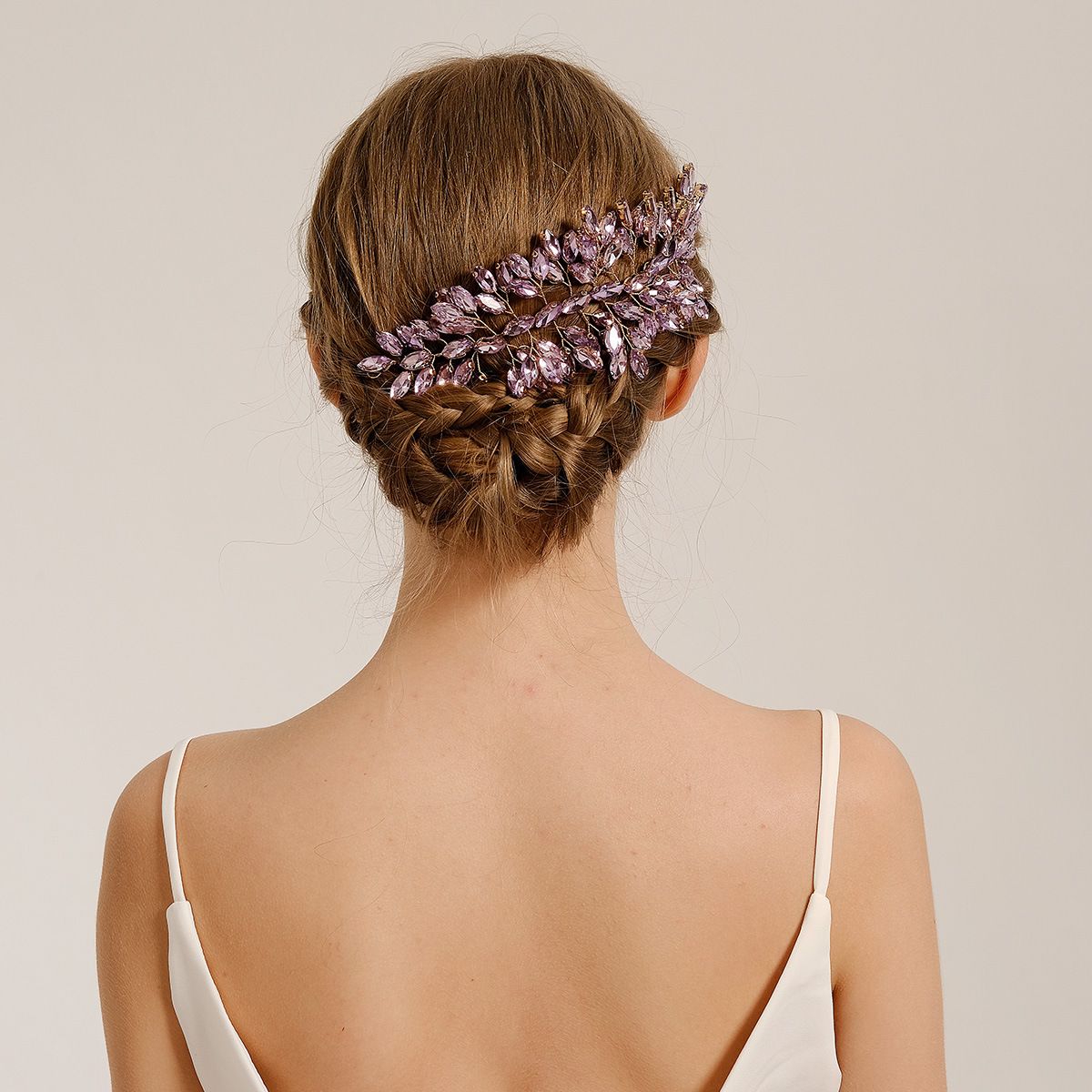 65g Weight Party Headpieces Hair Accessories Type 1 Piece Quantity Holiday, Wedding, Daily Occasion Rhinestone, Copper Material Leaf Pattern Women's Gender Simple Style Style Women's Simple Style Leaf Rhinestone Copper Party Headpieces 1