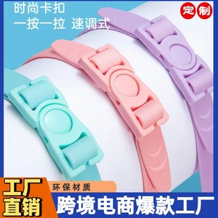 Swimming Goggles Accessories Swimming Goggles Buckle Adjustment Mirror Buckle Inlaid Buckle Universal Electroplating Factory Production and Wholesale