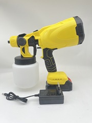Rechargeable lithium electric spray gun spraying adjustable large capacity spray bottle adjustable flow high atomization electric spray gun