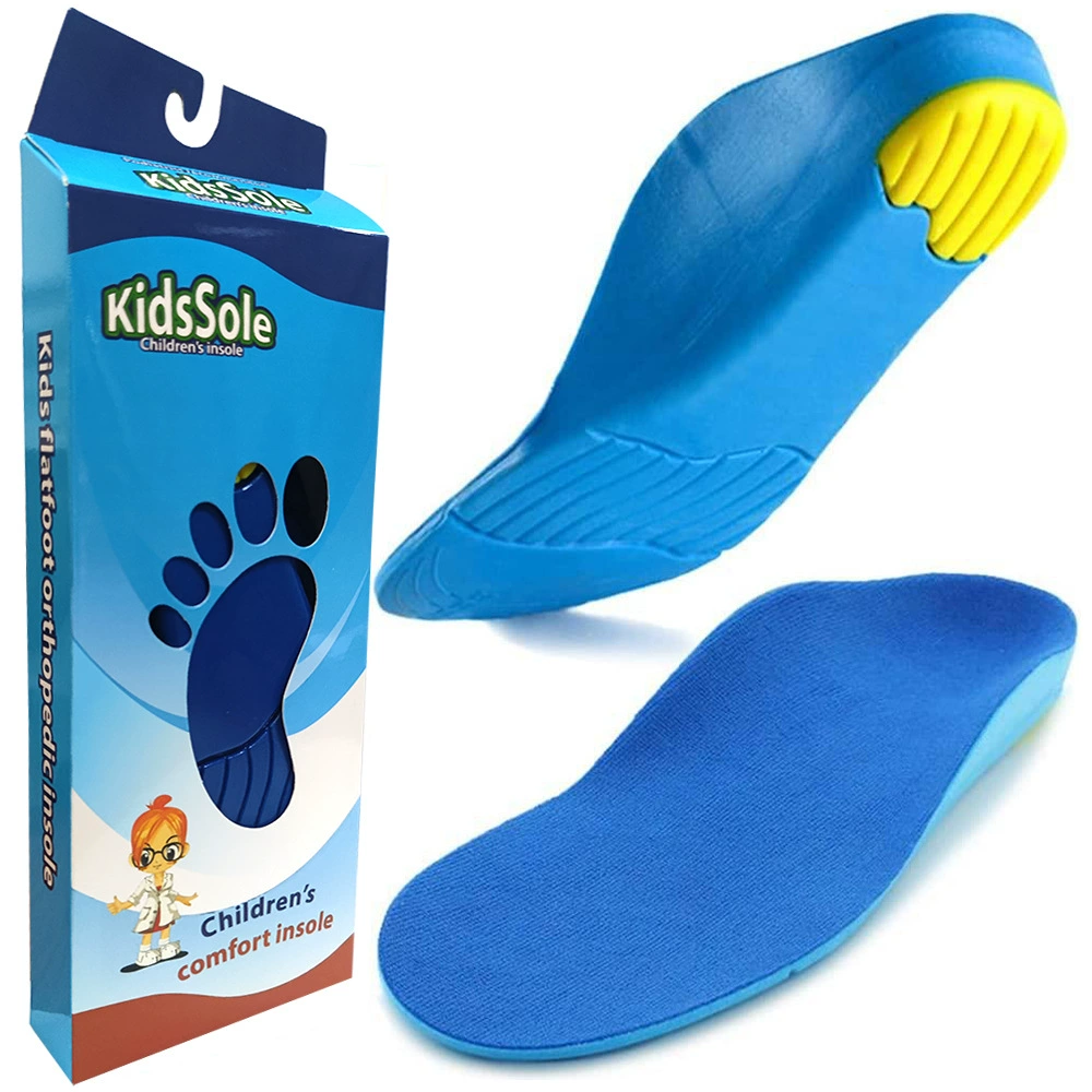 Детская корректирующая подошва PU Arch Ортопедическая стелька Arch Stoop Плоскостопие Корректирующая обувь Low Varus