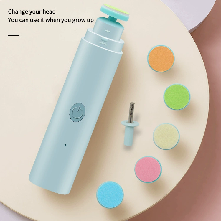 Многофункциональный детский электрический маникюрный набор для ногтей с защитой от царапин, одобренный ЕС, от производителя