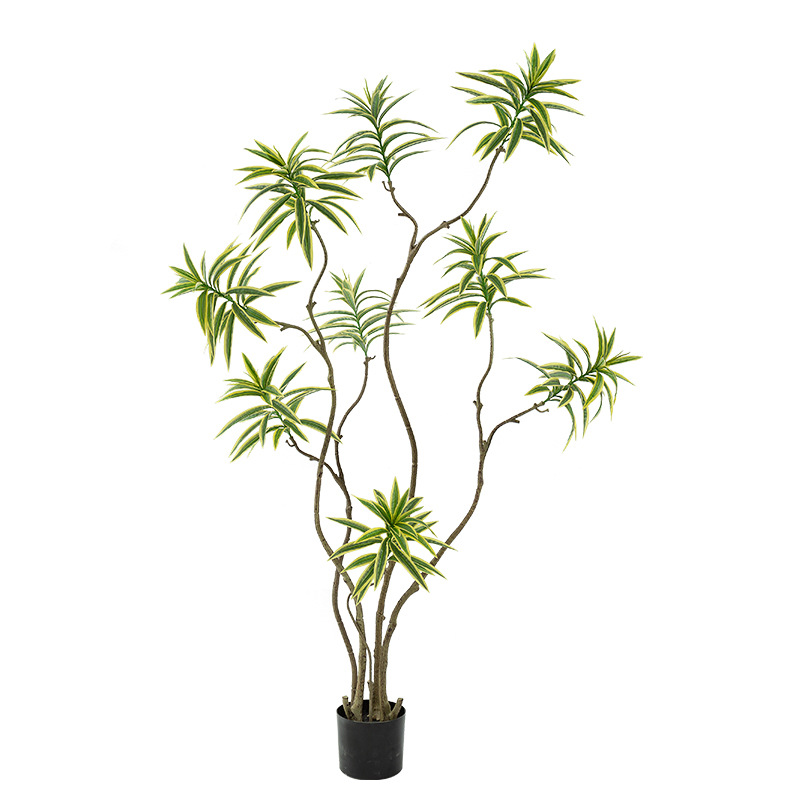 Simulación de plantas verdes, sentido avanzado, Phnom Penh, lirio, bambú, planta de piso, planta en maceta, sala de estar interior, decoración, árbol falso, bonsai