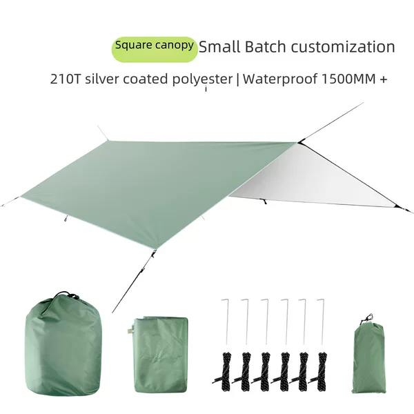 Cross-border outdoor canopy camping picnic mat beach moisture-proof mat rainproof tent factory wholesale
